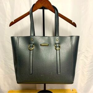 Tahari Women's Stardust Gray Vegan Tote Bag